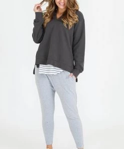 3RD STORY Clothing Burwood Sweater | Ash | RD26