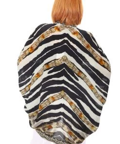 Fashion Spectrum Resort Wear Zahara Silk Short Cape - FS5
