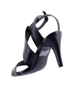 Clarice Trina Heel - Black/Snake Heels