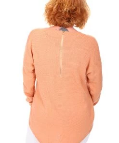 Silence & Noise I'm Famous Zip Knit | Clay | SN15 Knitwear/Jumpers