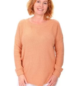 Silence & Noise I'm Famous Zip Knit | Clay | SN15 Knitwear/Jumpers