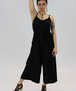 Freez Cleo Tie Jumpsuit Jumpsuits