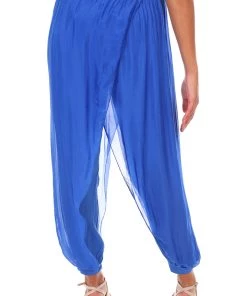 Jenny Jazz Sahara Silk Pant - Cobalt - JJ20