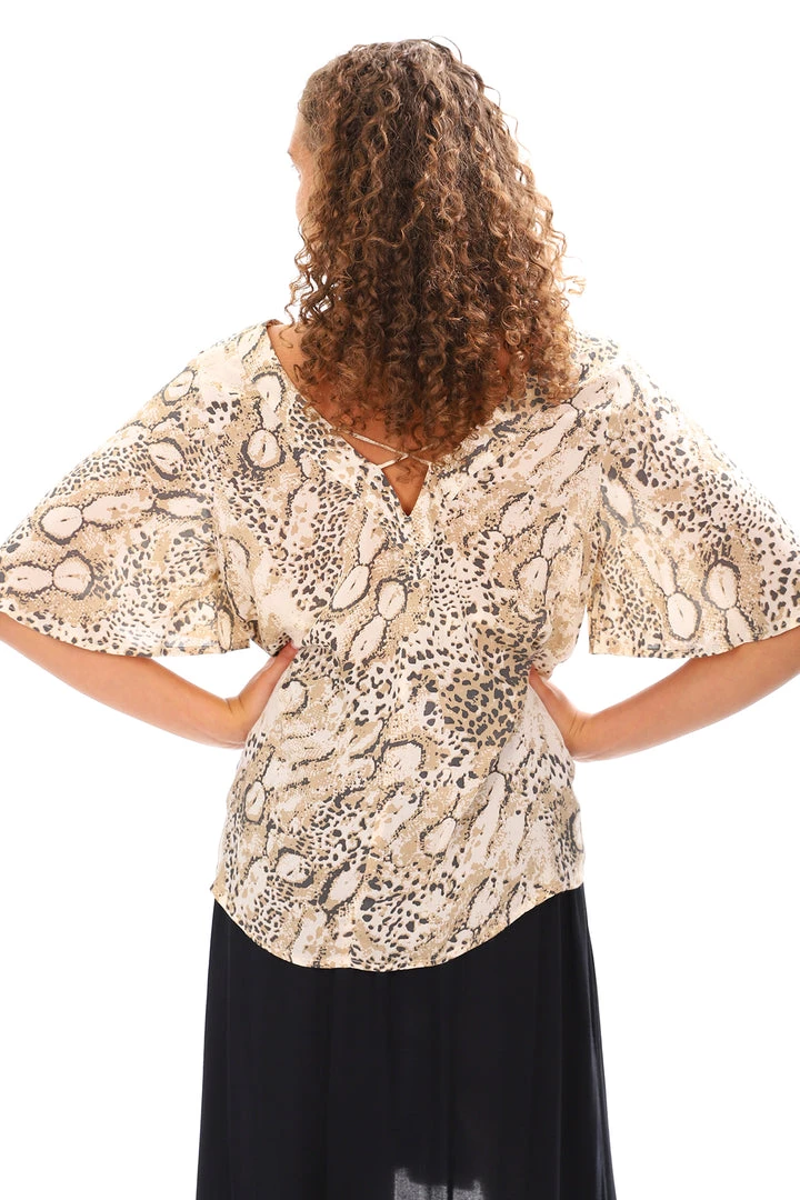 Society The Label Tops Cobra Butterfly Sleeve Top - SL2 3 Society The Label Tops Cobra Butterfly Sleeve Top - SL2
