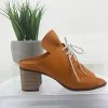 SOA Collar Heel | Orange | SA1 Shoes