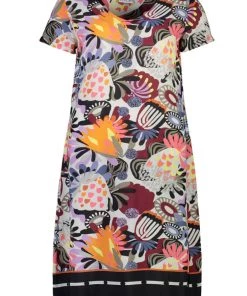 Foil Come Back Dress | Exotic Borders | F9s Clothing