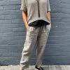 So French So Chic Cora Linen Pant | Grey | SF6