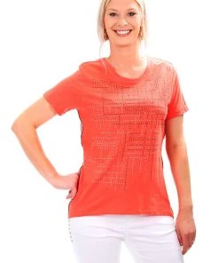 Maglia Tops Cotton Embellished Top | Poppy | MAG9s 5 Maglia Tops Cotton Embellished Top | Poppy | MAG9s