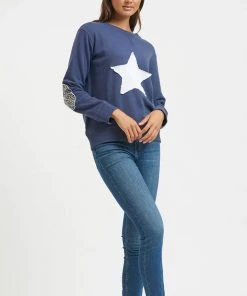 EST 1971 Clothing Leopard Star Cotton Windy | Navy | EST3 5 EST 1971 Clothing Leopard Star Cotton Windy | Navy | EST3