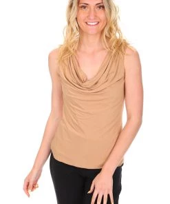 Frank Lyman Scoop Neck Sleeveless Top | FL58