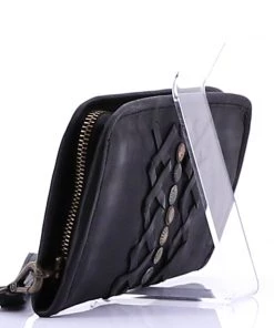 Cadelle Handbags Criss Cross Wallet | Black 6 Cadelle Handbags Criss Cross Wallet | Black