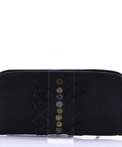 Cadelle Handbags Criss Cross Wallet | Black 7 Cadelle Handbags Criss Cross Wallet | Black