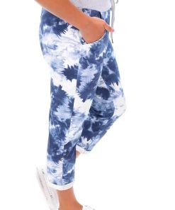 The Italian Cartel Briana Tie Dye Pants | Denim | IC23