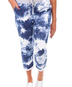 The Italian Cartel Briana Tie Dye Pants | Denim | IC23