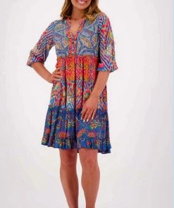 Lula Life Dawson Tiered Dress | Print | LL59 5 Lula Life Dawson Tiered Dress | Print | LL59