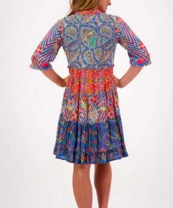 Lula Life Dawson Tiered Dress | Print | LL59