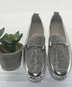 Ameise Dazzle Loafer | Sliver | AM11