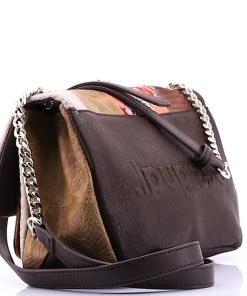 Desigual Boho Reptile & Floral Bag Handbags