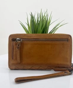 Modapelle Vintage Leather Large Ladies Wallet | Mustard | ML45