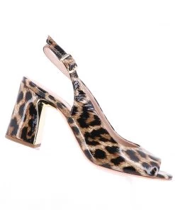 Django & Juliette Shoes Kianna Heel | Ocelot