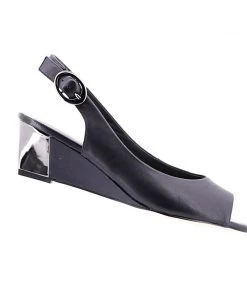 Django & Juliette Raite Wedge - Black Shoes