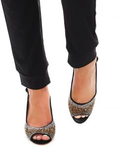 Django & Juliette Kerry Heel | Black | DJ6