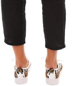 Django & Juliette Laci Platform Sneaker - Tan Cheetah-DJ20 New Arrivals