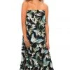 Dont Tell My Husband Resort Wear Havana Strapless Dress - Black - DT8s