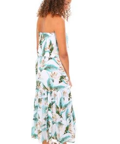 Dont Tell My Husband Resort Wear Havana Strapless Dress - White - DT8s