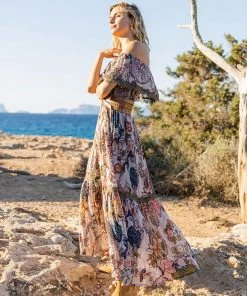 Miss June Dresses Valencia Maxi Dress -Kaki- M50