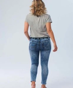 New London Dundee Hybrid Jogger Jeans | Wash | NLJ7