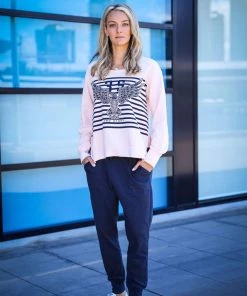 3RD STORY Eagle Stripe Sweater | PETAL | 3RD11