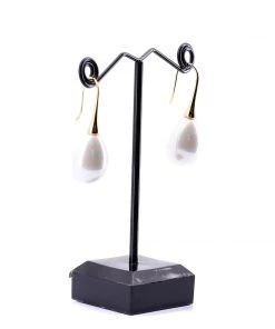 Anna Nova Caper Berry Pearl Earrings Jewellery