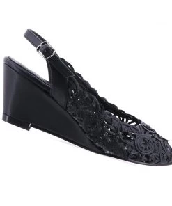 Emma Kate Excel Wedge - Black