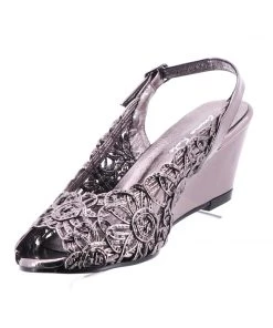 Emma Kate Excel Wedge - Pewter
