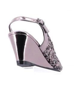 Emma Kate Excel Wedge - Pewter