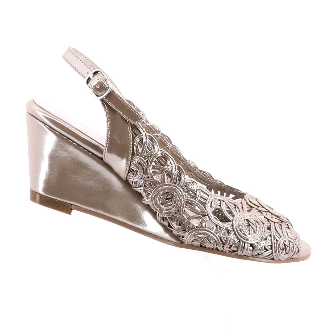 Emma Kate Shoes Excel Wedge - Soft Gold 2 Emma Kate Shoes Excel Wedge - Soft Gold