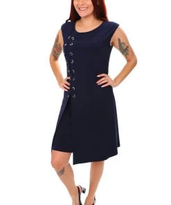 Frank Lyman Eyelet Dress - Navy Events