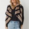 Caju Faux Fur Vest | Taupe | CAJ18
