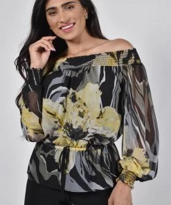 Frank Lyman Clothing Floral Palazzo Top | FL89