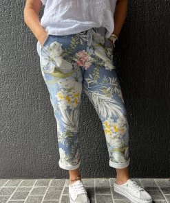 The Italian Cartel Fluer Pants | Light Denim | IC23 Clothing