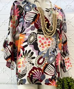 Foil Frill Guaranteed Top | Exotic Border | F6s Clothing