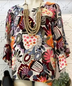 Foil Frill Guaranteed Top | Exotic Border | F6s Clothing