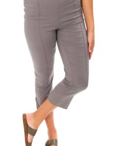 Foil Signat 7/8 Trapeze Pants | Pebble