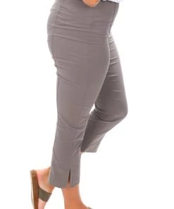 Foil Signat 7/8 Trapeze Pants | Pebble