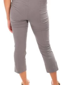 Foil Signat 7/8 Trapeze Pants | Pebble