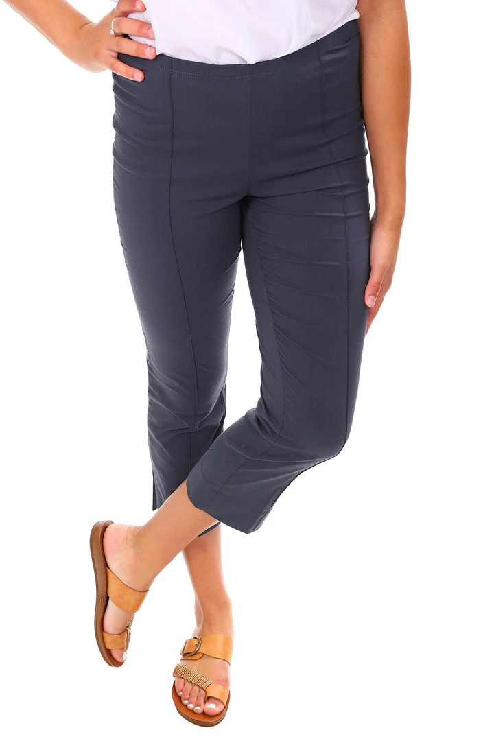 Foil Signat 7/8 Trapeze Pants | Gunsmoke | FO4842 1 Foil Signat 7/8 Trapeze Pants | Gunsmoke | FO4842