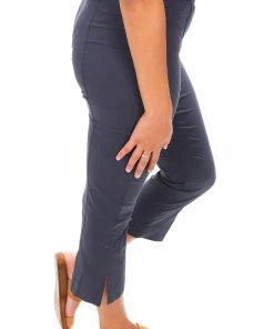 Foil Signat 7/8 Trapeze Pants | Gunsmoke | FO4842