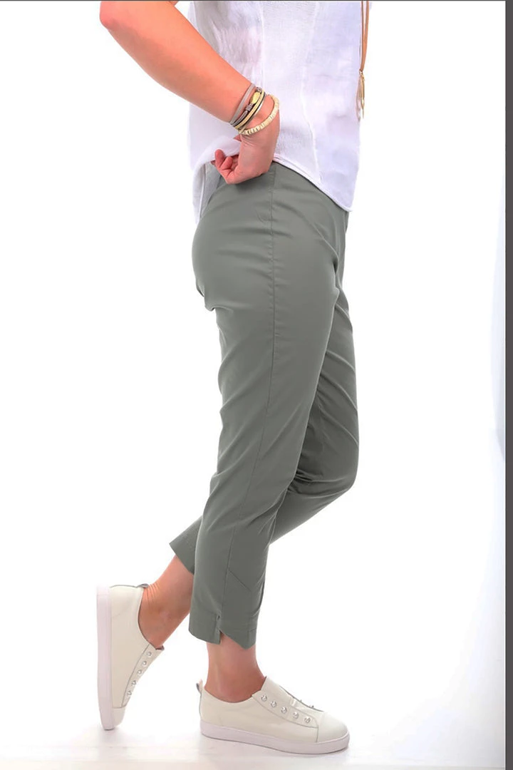 Foil 7/8 Taper Trapeze Pants | Sage | F12 2 Foil 7/8 Taper Trapeze Pants | Sage | F12