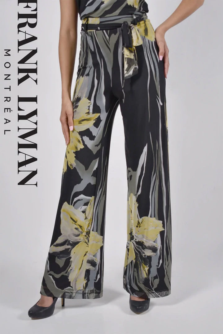 Frank Lyman Floral Palazzo Pant | FL88 Clothing 1 Frank Lyman Floral Palazzo Pant | FL88 Clothing